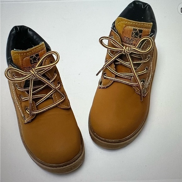 Comfy Kids Boots Brown/Black - Picture 8 of 11